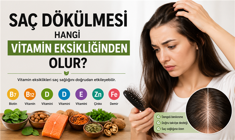 Saç Dökülmesi Hangi Vitamin Eksikliğinden Olur