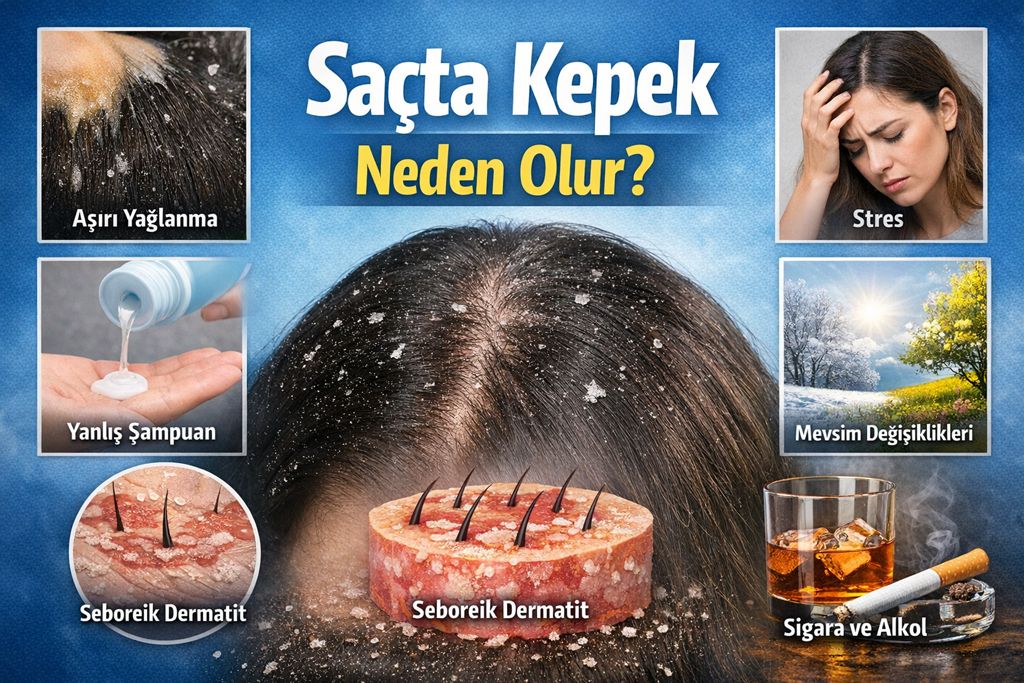 Saçta Kepek Neden Olur?